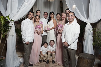 Manuel Ortiz and Lisa Saltrelli Wedding Photo 4-2014-Left to Right are Fred Kelch (son), Ileana Acuna Kelch (daughter-in-law), girl in back is Vanessa Ortiz (new sister-in-law), Manuel Ortiz (husband) and Me, next to me is Danielle Murphy (daughter), Rachel Boch (future daughter-in-law), Boy in back is Dante Kelch (son), In Front is Pedro Jimenez (new brother-in-law), 2 boys sitting down are left to right Marco Kelch (grandson) and Parker Murphy (grandson)-son of Freddy and Ileana (Freddy is the son of Danielle Murphy)